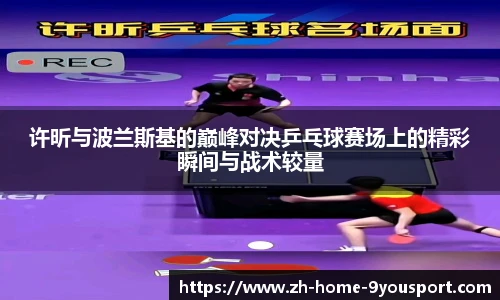 许昕与波兰斯基的巅峰对决乒乓球赛场上的精彩瞬间与战术较量